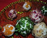 A picture of step 6 of Cheese balls.