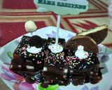Foto langkah ke 7 dari resep Puding coklat + kelapa muda vla coklat.