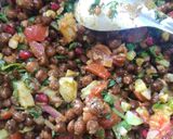 A picture of step 8 of KALA CHANA CHAAT..