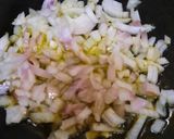 A picture of step 3 of Cauliflower thin crusted Pizza.