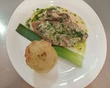 Foto del paso 8 de la receta: Papa rellena con salsa de puerro!