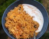 A picture of step 7 of Paneer Makhani Dum Biryani.