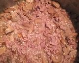 Gombás-májas spagetti recept fázis 4 fotója