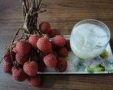 A picture of step 4 of Litchi juice.