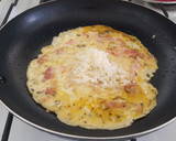 Foto del paso 2 de la receta: Omelette de jamón, mozzarella y especias