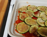 Foto del paso 4 de la receta: "Lasaña" de calabacín y pollo