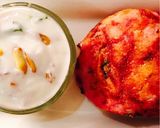 A picture of step 1 of Beetroot onion patties with Peanut sauce.