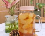 Hình bước làm 7 của món Đào ngâm đường phèn