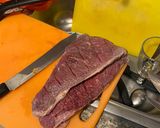 Foto del paso 3 de la receta: Carne a la parrilla con piña y arepa de chócolo✨
