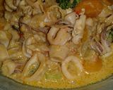 Foto langkah ke 9 dari resep Gulai cumi simple..
