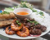 Hình bước làm 4 của món Mâm cuốn mùa hè