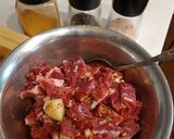 A picture of step 1 of Grilled Potatoes Pancakes with Meat.