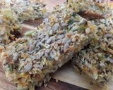 A picture of step 4 of Sig's Cheese&Onion Flapjack.