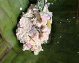 Foto langkah ke 2 dari resep Pepes Tahu Telur Asin.