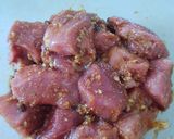 A picture of step 1 of Grandpa Sate / Grandpa Kebab.