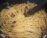 Sausage spaghetti with cheese recipe step 4 photo