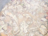 Arroz con molleja de pollo