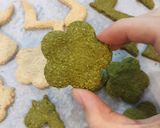 Hình bước làm 7 của món Bánh cookie yến mạch vị trà xanh eatclean