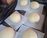 A picture of step 3 of Chocolate Lemon glaze doughnuts.