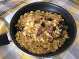 Migas con boquerones