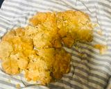 A picture of step 2 of Peanut laddu.