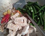 Foto langkah ke 3 dari resep Tumis Tempe Kacang Panjang.