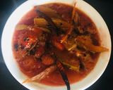 A picture of step 6 of Mango Strawberry Chutney.