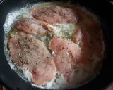 Kakukkfüves csirkemell fahéjas sült almával recept fázis 2 fotója