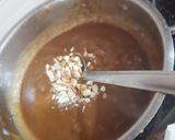 A picture of step 3 of Besan ka halwa.