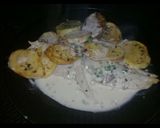 Foto del paso 4 de la receta: Merluza a la crema con papas