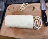 A picture of step 2 of Roasted Pork With Korean Dried Persimmon Roll Top Passion Fruit Coulis.