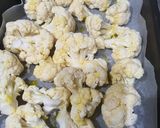 Foto del paso 1 de la receta: Coliflor especiada al horno con Lubina a la naranja