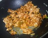 A picture of step 2 of Chicken stuffed buns 😋.