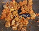Foto langkah ke 3 dari resep Terong Tempe Buncis Masak Kecap Pedas.