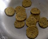 A picture of step 3 of Mathri.