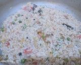 A picture of step 5 of Chinees Vegetables pulao.
