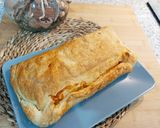 Foto del paso 3 de la receta Empanada 🥟 de requesón, pollo🍗, pimiento y queso Camembert🧀