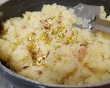 A picture of step 5 of Maha Prasad --- Sheera.
