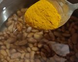 A picture of step 2 of Dal Makhni (without onion).