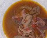 A picture of step 4 of Assorted meat pepper soup.