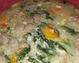 Gambar langkah 6 resipi Bubur Campur Tumis Darat.