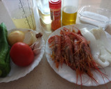 Foto del paso 1 de la receta: Fideuá de gambones y pota en Monsieur Cuisine