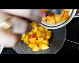 A picture of step 2 of Mango peach salad 🥗 😋.