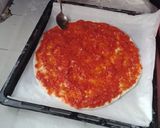 A picture of step 5 of Pizza sauce.