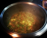 Foto del paso 5 de la receta: Sopa deliciosa de boniato, habas con vaina y frijoles