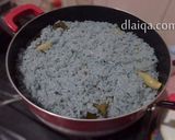 Foto langkah ke 7 dari resep Nasi Uduk Biru.