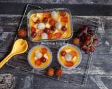 Cara Membuat Fruits Dingsu Puding Susu Buah 4