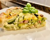 Foto del paso 18 de la receta Pastel con calabacín y salchichas “sin glúten”(Cake with zucchini and “gluten-free” sausages)