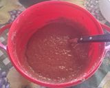 Foto del paso 5 de la receta: Torta agosto de cacao y membrillo con avena vegana