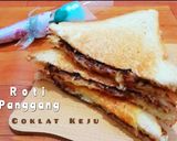 Foto langkah ke 4 dari resep Roti Panggang Coklat Keju.